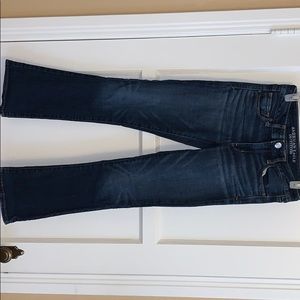 Bootcut skinny jeans